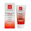 تصویر کرم ضد آفتاب کرم پودری رنگی فاقد چربی SPF 60 پوست چرب و مختلط مای