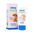 کرم ضد آفتاب کودک SPF 50 مینرال الوینا 50 میلی لیتری  | Elvina Kids Sunscreen Mineral 40 ml