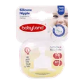 سرشیشه کودک ارتودنسی بی بی لند کد 265 | Orthodontic Silicone Nipple Code 265 - Baby Land