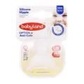 سر شیشه کودک بی بی لند کد 500  | Round Silicone Nipple Code 500 - Baby Land