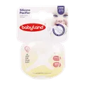 پستانک کودک فندقی بی بی لند کد 273 | Round Silicone Pacifier Code 273 - Baby Land