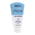 ژل کرم آبرسان پوست چرب بیول پروتئین ابریشم | Zero Oil Silk Protein Moisturizing Gel - Biol