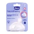  سر شیشه نچرال فیلینگ از 2 ماهگی چیکو  | Chicco Teat Natural Feeling From 2 Month 2PCS