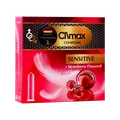 کاندوم ساده سنسیتیو با اسانس توت فرنگی کلایمکس 3 عددی | Climax Sensitive Condom 3 Pcs