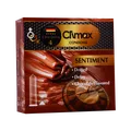 کاندوم شیاردار سنتیمنت اسانس شکلات کلایمکس 3 عددی | Climax Sentiment Condoms 3 pcs
