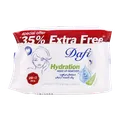 دستمال مرطوب پاک کننده آرایش پوست حساس دافی 27 عددی | Meke Up Remover Wet Wipes - Dafi