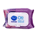 دستمال مرطوب پاک کننده آرایش چشم کوکیوتن دافی انجیر | Make Up Remover Wet Wipes Q10 plus - Dafi