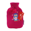 کیسه آب گرم امسیگ مدل HB204 Plus بافتنی جغد | Hot Water Bottle HB204 Plus Red - EMSIG