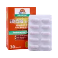کپسول آهن و ویتامین سی و بی 12 هلث اند مور 30 عددی | Health And More Iron And Vitamin