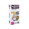 کاندوم تأخیری 7 کاره گرم هات تایم کاپوت 12 عددی | Hot Time Tropical Twist 12 Pcs Condoms - Kapoot