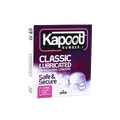 کاندوم کلاسیک کاپوت 3 عددی | Classic Lubricated 3 Pcs Condoms - Kapoot