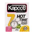 کاندوم تأخیری 7 کاره گرم هات تایم کاپوت 3 عددی | Hot Time Tropical Twist 3 Pcs Condoms - Kapoot