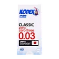 کاندوم خیلی نازک کلاسیک 0.03 ناچ کدکس 10 عددی | Kodex Classic 30 Microns Condoms