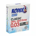 کاندوم کلاسیک 0.03 خیلی نازک کدکس 3 عددی | Kodex Classic 30 Microns Condoms