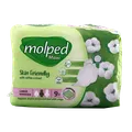 نوار بهداشتی بزرگ نیمه ضخیم مشبک با عصاره‌ پنبه مولپد  | Large Maxi Perforated Sanitary Pad with Cotton Extract - Molped 