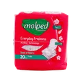 پد روزانه نازک مدل طراوت روزانه مولپد | Everyday Freshness Thin Pantyliner - Molped