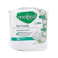 پد روزانه نازک با عصاره پنبه مولپد | Thin Pantyliner with Cotton Extract - Molped 