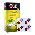 کاندوم خاردار آیس موهیتو اورز 12 عددی | Ours Ice Mohito Lemon Condom 12PCS