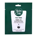 ماسک صورت ورقه ای درخت چای و روغن گیاهی اسکین شیک 1 عددی | Skin Chic Tea Tree And Herbal Oil Facial Sheet Mask