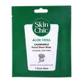 ماسک صورت ورقه ای آلوئه ورا و بابونه اسکین شیک 1 عددی | Skin Chic Aloe Vera And Chamomile Facial Sheet Mask