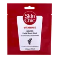 ماسک صورت ورقه ای ویتامین ای و عصاره انگور اسکین شیک 1 عددی | Skin Chic Vitamin E And Grapes Facial Sheet Mask