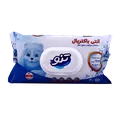 دستمال مرطوب بدون عطر آنتی باکتریال تنو | Antibacterial Perfume-free Wet Wipe - Teno