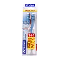 مسواک اکسترا پروکلین ایکس شیپ نرم دوتایی تریزا | Pro Clean X Shape Soft Toothbrush - Trisa