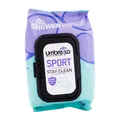 دستمال مرطوب خوشبو کننده بدن اسپرت آمبرلا 50 عددی | Sport Stay Clean Deo Wipes - Umbrella