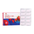 قرص جویدنی ویتامین سی 500 ویتامین لایف 30 عددی | Vitamin C 500 Chewable Tablet - Vitamin Life