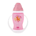 لیوان سر سیلیکونی ارتجاعی از 6 ماهگی وی کر کد C707 | Wee Care Transition Cup Latch Series Code C707 +6 Months