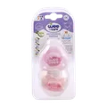 پستانک دوقلوی قابل استریل در مایکروفر وی کر کد P141 | Wee Care Orthodontic Pacifier With Microwavable Case 6-12 &+12months