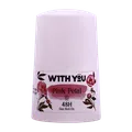 دئودورانت ضد تعریق ویت یو پینک پتال | Pink Petal Deo Roll-on - With You