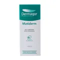 ژل شستشوی صورت پوست چرب و جوش دار ماتیدرم درماگور | Matiderm Purifying Gel for Combination and Oily Skin - Dermagor