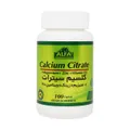 قرص کلسیم سیترات آلفا ویتامینز 100 عددی | Calcium Citrate Caplet 100 Count - Alfa Vitamins 