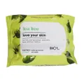 دستمال مرطوب پاک کننده آرایش پوست چرب حاوی عصاره درخت چای بیول | Face Make-up Remover Wipe with Tea Tree Extract for Oily Skin - Bio'l 