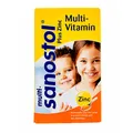 شربت مولتی ویتامین پلاس زینک سانستول 155 میلی لیتری | Multivitamin plus Zinc Syrup - Sanostol
