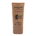 ضد آفتاب SPF 50 کرم پودری و پرایمری مکیسان سان سیف | Maquisun Foundation Sunscreen Cream SPF 50 - Sun Safe