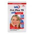 قرص زینک پلاس ۱۵ یوروویتال 60 عددی | Eurho vital Zinc Plus Tablet 15mg