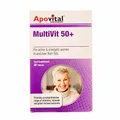 قرص مولتی ویت بانوان 50 سال به بالا آپوویتال | Multivit +50 for Women Tablet  - Apovital