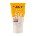 کرم ضد آفتاب رنگی SPF 50 ویتامین سی ویتالیر | Tinted Sun Care Cream SPF 50 with Vitamin C - Vitalayer