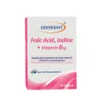 سافت ژل فولیک اسید و ید و ویتامین ب 12 سنتروویت | Folic Acid + Iodine + Vitamin B12 Softgel - Centrovit