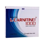 ویال ال کارنیتین 1000 بی اس کی | L Carnitine 1000 mg Oral Solution - BSK