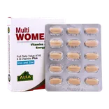 قرص مولتی وومن آلفا ویتامینز 30 عددی |  Multi Women Tablet 30 Count - Alfa Vitamins