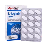 قرص ال آرژنین 1000 آپوویتال | L-Arginine Tablet - Apovital