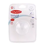 سرشیشه نچرال بیبی لند تا 18 ماهگی 211 | Natural Silicone Nipple 18 Months - Babyland