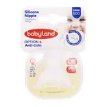 سر شیشه بیبی لند کد 500  | Round Silicone Nipple Code 500 - Baby Land