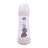 شیشه شیر ضد نفخ چیکو پرفکت 5 سیلیکونی از 4 ماهگی | Chicco Perfect 5 Breast Feeding Bottles For Babies Up 4 Months 300 Ml