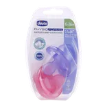 پستانک فیزیو سافت چیکو دختران 6 تا 16 ماهگی 2 عددی |  Chicco Physio Soft Silicone From 6 To 16 Month 2PCS
