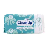 دستمال مرطوب دست و صورت پوست حساس کلین‌ آپ | Hand and Face Wipes for Sensitive Skin - Clean Up