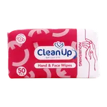 دستمال مرطوب دست و صورت رطوبت رسان کلین آپ | clean up Nourishing Hand And Face Wipes